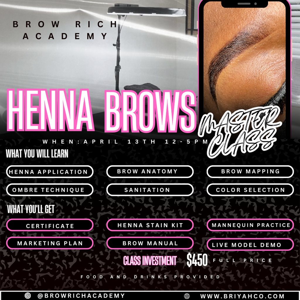 HENNA BROWS MASTERCLASS
