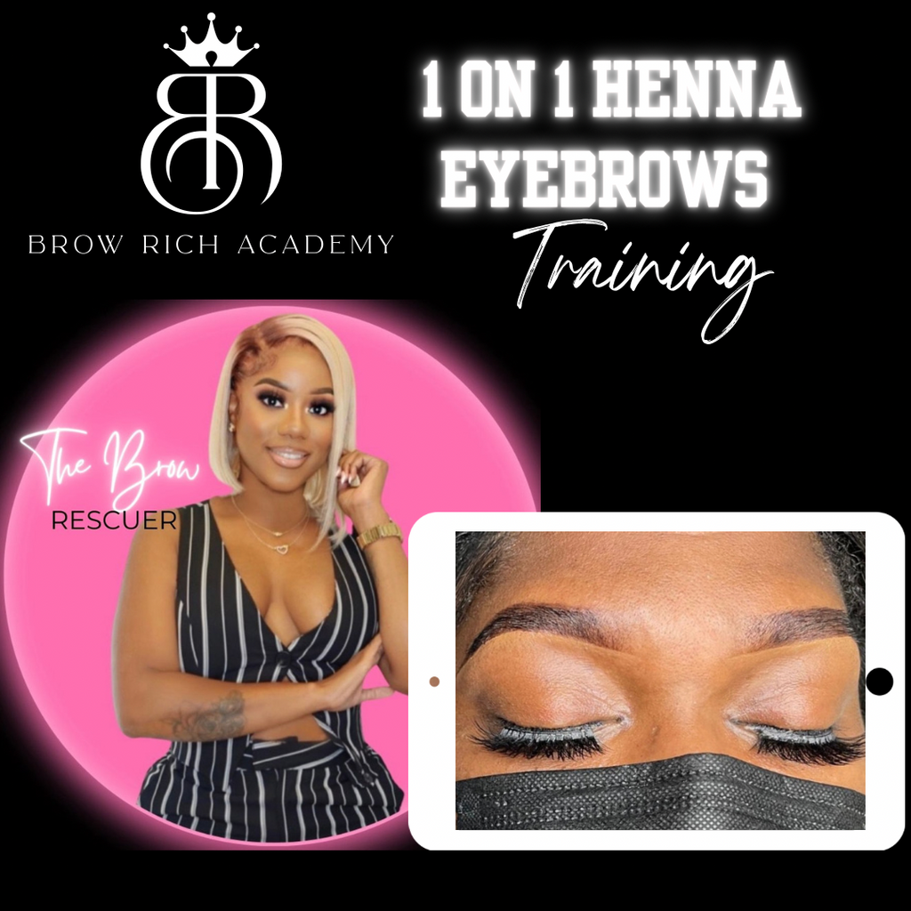 (1 ON 1 ) Henna Eyebrows Training